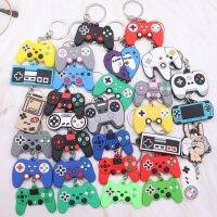 New Arrival 1PCS PVC Game Machine Keychain Keyring Cute Gamepad Joystick Key Chain Keychains Bag Car Hanging fit Men Boy Keys