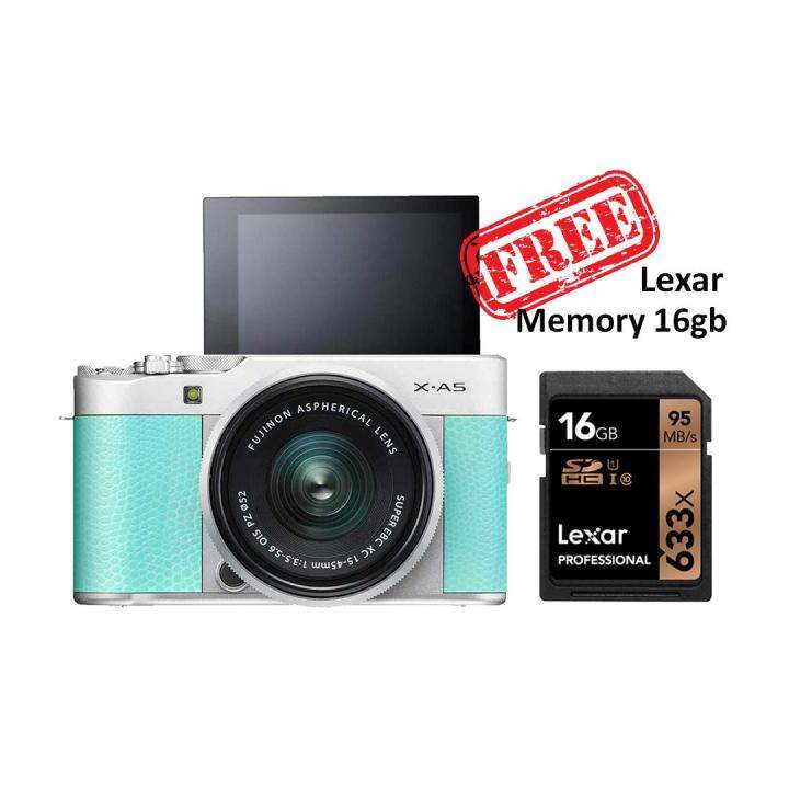 fujifilm xa5 mint green
