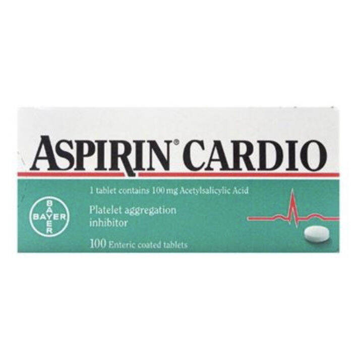 Bayer Aspirin 100mg Tablets 100s Exp052025 Lazada