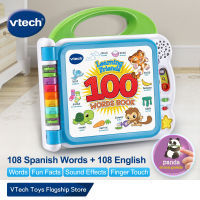 VTech 108 English + 108 Chinese or 108 English + Spanish Kids Vocabulary Book Electronic Learning Toys