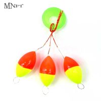 MNFT 60Pcs Seven-star Float Beans Red Yellow Oval Space Beans Floater Carp Fishing Accessories Mini Oval Fishing Float  Lures  Baits