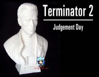 รูปปั้นครึ่งตัว คนเหล็ก อาร์โนล Terminator T-800 Arnold ฺBust 1/2.5 ไวนิล ฟิกเกอร์ โมเดล vinyl figure model