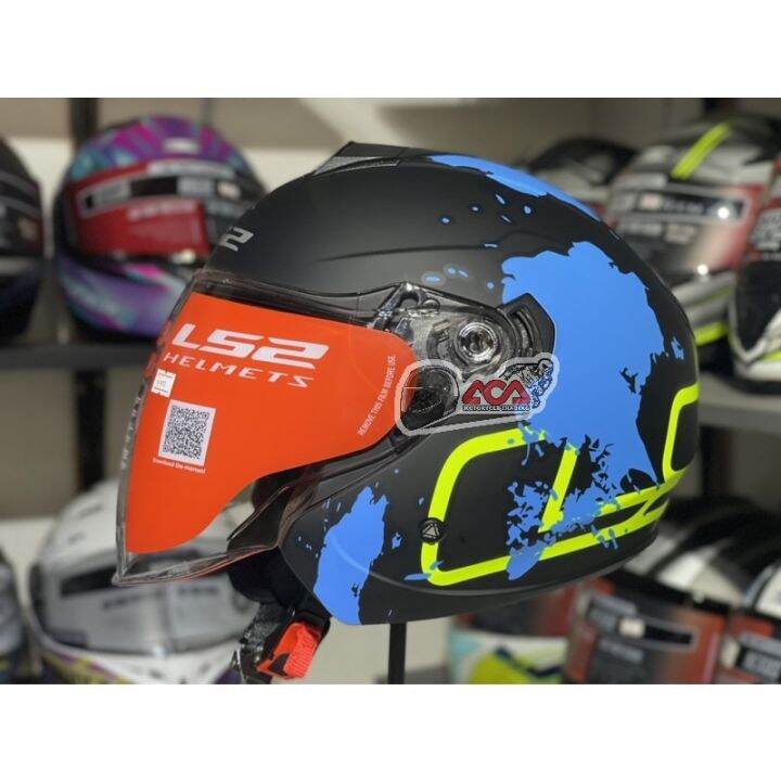 LS2 OF573 Twister II Half-face Dual Visor Helmet | Lazada PH