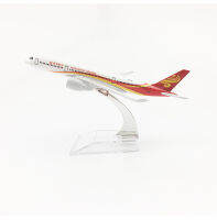 Jingping โมเดลเครื่องบิน ฮ่องกง แอร์ไลน์ HONGKONG AIRLINES AIRBUS A350 (16 cm) - ของขวัญจับฉลากปีใหม่ ของขวัญ เสริมฮวงจุ้ย ของสะสม