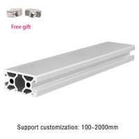 2pcs/lot 2040 N1 T-Slot Aluminum Profile Extrusion Frame Eu Standard 3D Printer Workbench CNC 100mm-1200mm Anodized Linear Rail Hand Tool Parts Access