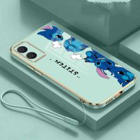 เคส V2127 V2154 VIVO V2134 V2166 V2142เคสโทรศัพท์มือถือชุบหรูหรากันกระแทกพร้อมสายคล้อง V2041เลนส์สัตว์ประหลาด V2053 V2111 V2120 V2147