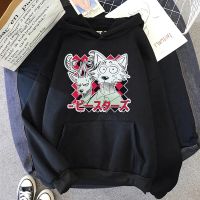 Japan Anime Beastars Hooded Sweatshirt Funny Cartoon Legoshi And Louis Graphic Harajuku Couple Clothes