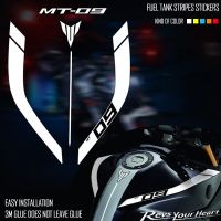 ☢☇♗ NEW 3M Motorcycle Sticker Racing MT-09 Fuel Tank Decals Logo Accessories Waterproof For Yamaha Mt09 Mt 09 mt-09