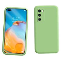 Huawei P40 P30 P20 Pro 20 Lite เคสกันกระแทก ซิลิโคนเหลว กล้อง ตัวป้องกันเลนส์ เคสโทรศัพท์ฝาหลัง แบบนุ่ม