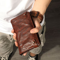 Genuine Leather Business Card Holder Wallet Passport Credit Card ID Holders Wallets Travel Cardholder Card Pack Clutch Bags