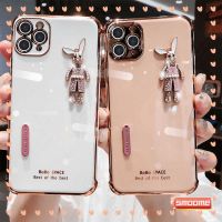 เคสมือถือ ชนิดซิลิโคน ลายกระต่าย สำหรับ iPhone 12 12pro 12 Pro Max 7plus 6splus 8plus SE 7 8 Plus 11 Xs 11 Promax QC7311133