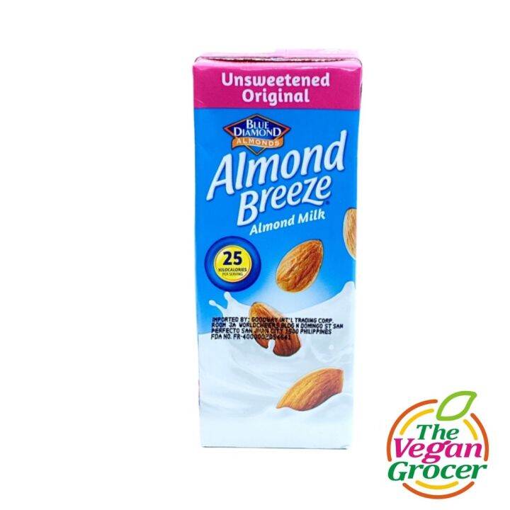 Almond Breeze Vegan Almond Milk Unsweetened Original Lazada PH