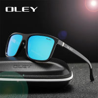 OLEY Polarized Men Sunglasses nd designer Retro Square Sun Glasses Accessories Uni driving goggles oculos de sol Y6625