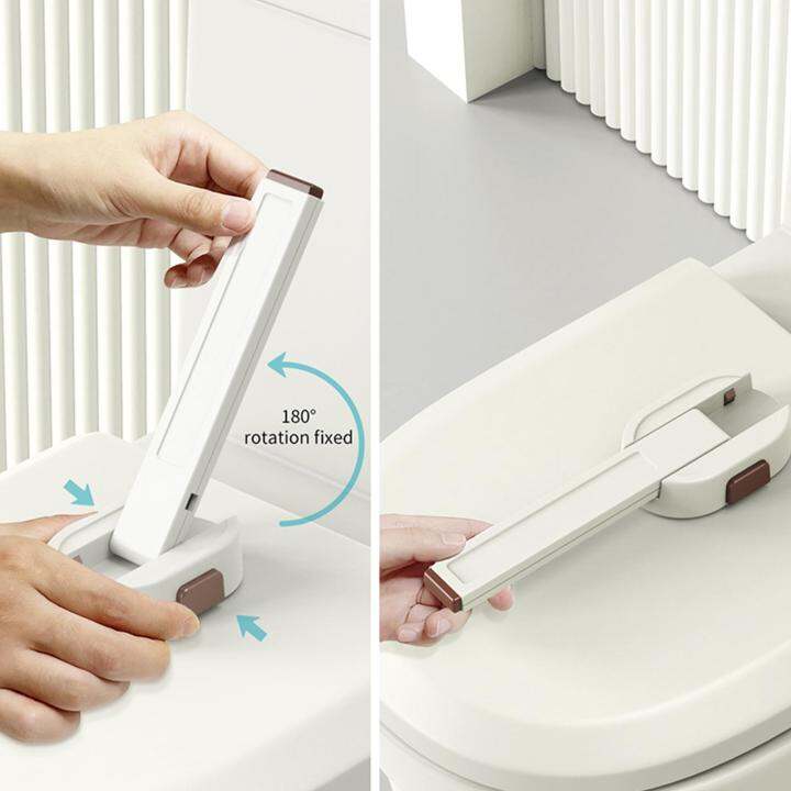 Antiopening Toilet Lid Lock Child Safety Care Lock Buckle Toilet Lock