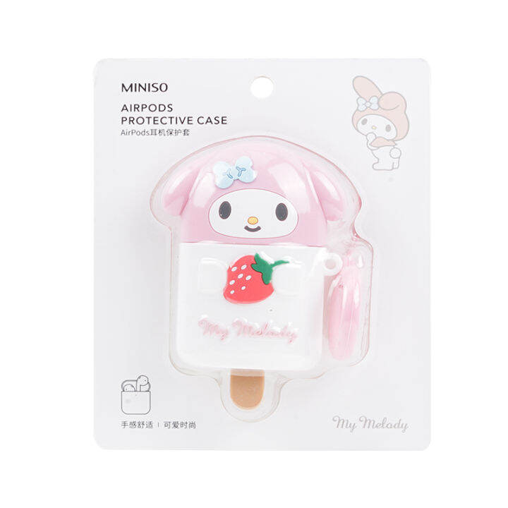 MINISO Sanrio Airpods Earphone Protective Shell Case MINISO Apple Soft