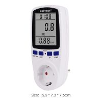 EU/US Plug AC Power Meters 230V Digital Voltage Wattmeter Power Consumption Watt Energy Meter Electricity Analyzer Monitor