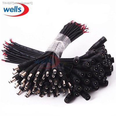 ●▫ 5/10pcs 5.5x2.1 Plug DC male or Female Cable Wire Connector For 3528 5050 LED Strip Light