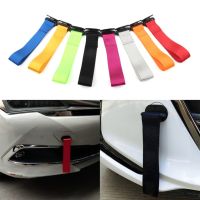 1Pc Car Tow Towing Strap Belt Rope Rally Hook Universal Rear/Front Bumper