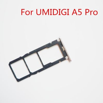 ใหม่ต้นฉบับสำหรับ Umi Umidigi A5 Pro สำหรับช่องเสียบทดแทนที่ใส่ซิมการ์ดส่วน A5ซิมโปรช่องเสียบการ์ด Umidigi