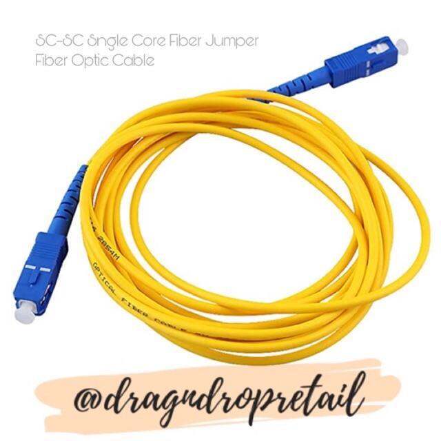 Fiber Optic Cable (for PLDT) SC/PCSC/PC SC/UPCSC/UPC Sngle Core Fiber