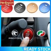 Hardingsun 【 Stock】Proton Perodua Persona Iriz X70 Bezza Axia Myvi Aruz Ativa กดปุ่มเริ่มต้นฝาครอบอุปกรณ์เสริมรถยนต์ Vacc อัตโนมัติ