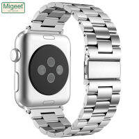 สายวงเหล็กสแตนเลส Migeet สำหรับสายคาด Apple Watch อัลตร้า49มม. 45มม. 41มม. 44มม. 40มม. 42มม. 38มม. ซีรีย์8 7 6 Se 5