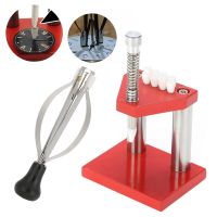 ✜ 11pcs/set Watch Hand Plunger Puller Remover with Plastic Dies Set Watch Parts Needle Press Loader Watchmaker Repair Tools