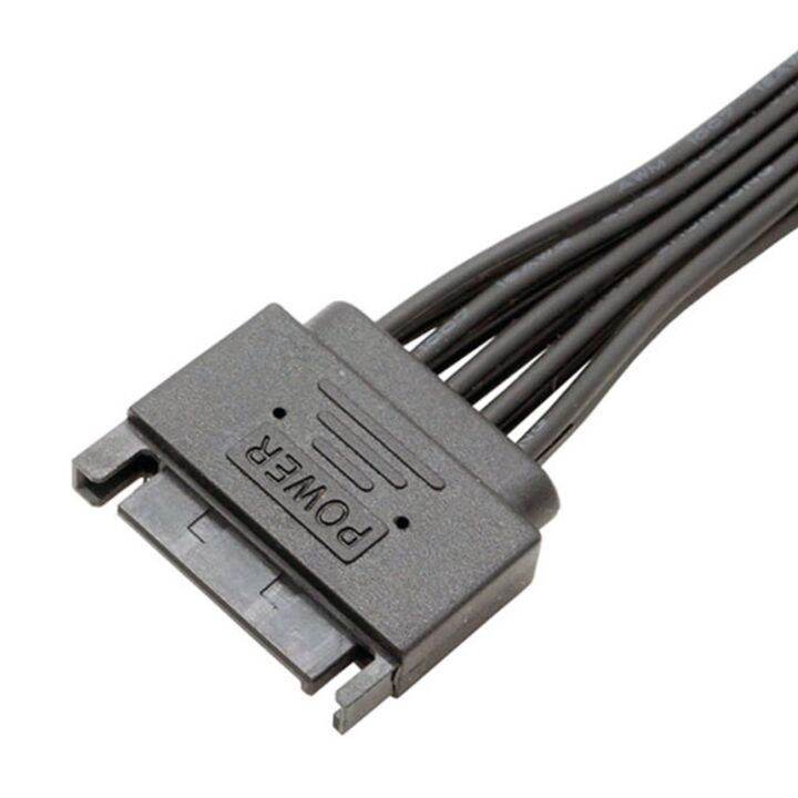 15ขาชายกับหญิงคู่-sata-power-s-plitter-อะแดปเตอร์เคเบิ้ล18awg-ทองแดงอนุกรม-ata-ฮาร์ดไดรฟ์สายเคเบิลต่อขยาย