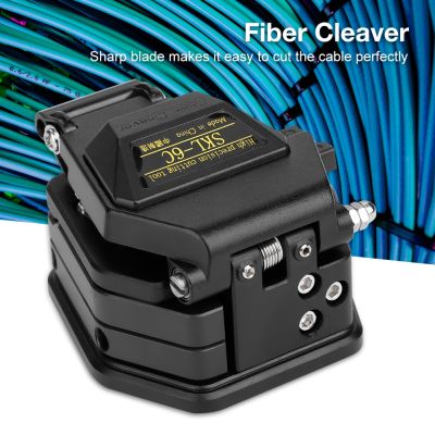 Skl - 6 Cleaver Optical Fiber เครื่องมือตัดสายเคเบิ้ลพร้อมกระเป๋า
