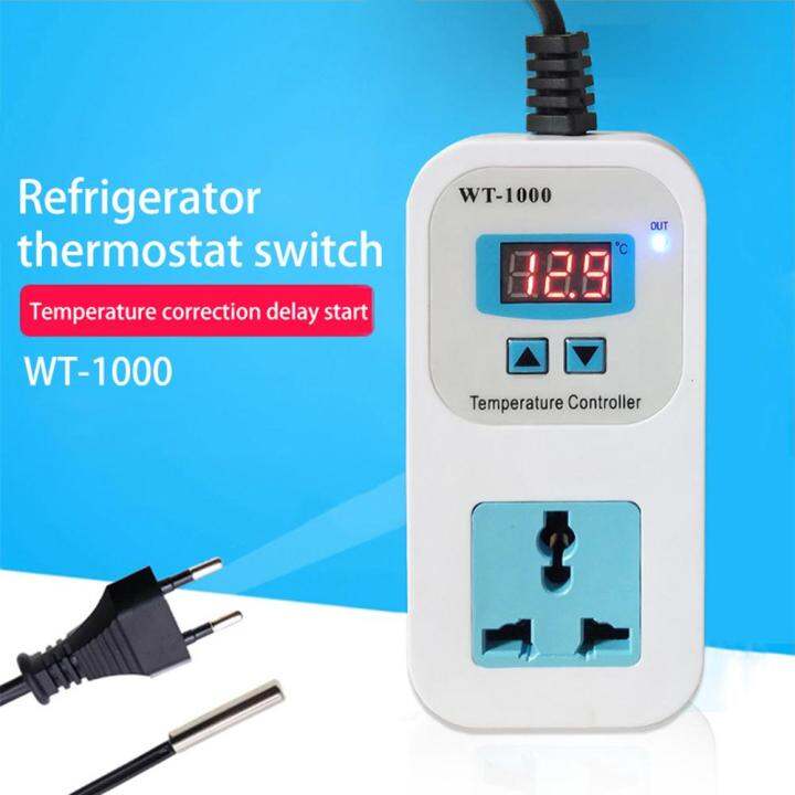 WT-1000 Smart Digital Thermostat Regulator Temperature Controller ...