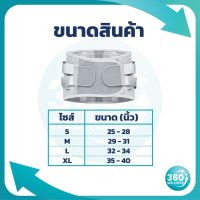 ์NP [360wellness ศูนย์รวมอุปกรณ์*เพื่อสุขภาพ*] เข็มขัดพยุงหลัง 5 *แกนเหล็ก* ที่บล็อกหลัง เข็มขัดพยุงเอว ที่รัดเอว สายรัดเอว ชุดช่วยพยุงหลัง