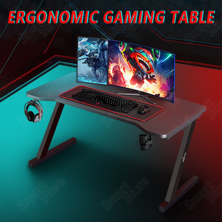 smartstore-โต๊ะ-โต๊ะคอมพิเตอร์-โต๊ะเกมมิ่ง-gaming-table-โต๊ะคอม-โต๊ะคอมพิวเตอร์-rgb-โต๊ะเกม-โต๊ะทำงาน-โต๊ะคอมเกมมิ่ง-มีไฟ-rgb-มีรูปทรงขาz-มีไฟ-ledสวย