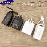 [KOLT Digital] Samsung Original 45W UK USB C Super Adaptive Fast Charge Charger 100ซม. PD Cable สำหรับ Galaxy S21 S20หมายเหตุ20 Ultra Note 10 A91 5G