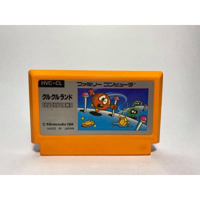 ตลับแท้ FAMICOM  CLU CLU LAND