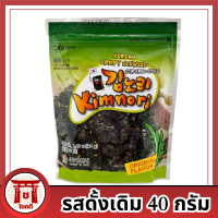 Kimnori Korean Crispy Seaweed Original คิมโนริ สาหร่ายเกาหลีกรอบรสดั้งเดิม 40 กรัม รหัสสินค้า BICmm3957mm