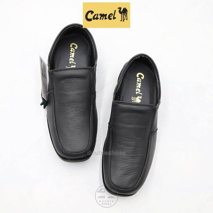 camel-cm125-รองเท้าคัทชูหนังแท้-ชาย-สีดำ-ไซส์-40-45