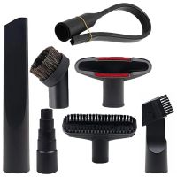 1 1/4Inch Vacuum Accessories and Attachments, Household Cleaning Vacuum Brush Attachment Nozzle Flexible Crevice Tool