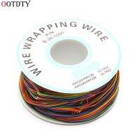 ▥ OOTDTY 2018 Fashion PCB Test Core Line 30AWG Wire Single Tinned Copper Wire 8-color Board Cable Roll