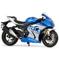 Aabburago 1:18 2023รถซูซูกิ GSX-R1000 R แบบคงที่ตายหล่อยานพาหนะของเล่นแบบจำลองรถมอเตอร์ไซค์สะสม