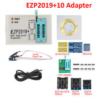 Upcly EZP2019ความเร็วสูง USB SPI โปรแกรมเมอร์ EZP 2019 Support24 25 93 EEPROM แฟลชไบออสชิปครบชุดพร้อมอะแดปเตอร์10ตัว