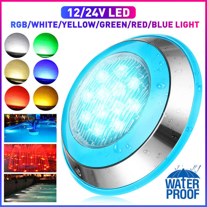 Swimming Pool Light Led Waterproof 12/24V RGB LED Swimming Pool Light