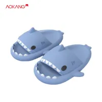 AOKANG Shark slippers adult couple parent-child children