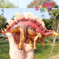 Monkey Toys - โมเดล ไดโนเสาร์ Stegosaurus แดง ขนาด 20.00 CM (จากหาดใหญ่)