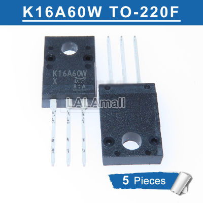 5ชิ้น K16A60W ถึง-220 16A TO-220F TK16A60W/600V ทรานซิสเตอร์ใหม่แบบดั้งเดิม MOSFET