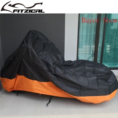 【LZ】 Motorcycle Cover Universal Outdoor Uv Protector Scooter Rain Cover Motors Rain Dust M L XL XXL XXXL For Harley Touring Sportster