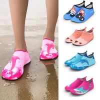 Children Water Beach Shoes Girls Swimming Shoes Quick-Drying Aqua Shoes Boy Soft Floor indoor Slipper Snorkeling Swim Socks