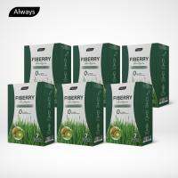 3แถม3 KAYA Detox Chlorophyll คายะ ดีท็อกซ์ คลอโรฟิลล์ ไฟเบอร์รี่ Fibery wheatgrass แบรนด์ Always ออลเวย์ส (6 กล่อง X 42 ซอง)