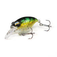 YUETING Crankbait wobblers ล่อเหยื่อตกปลา38mm 8G 48mm 11G ตะขอคุณภาพสูง10สีที่แตกต่างกัน