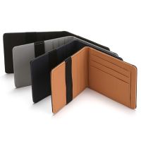 【CC】❂℡☇  Pu Leather Card Holders Men Wallet Credit Purse Soft Thin Small