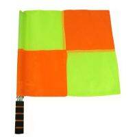 1 Pair Soccer Linesman Flag Comfortable Handle Compact 2 Piece Referee Linesman Flag Soccer Judge Linesman Flag Replacement Parts